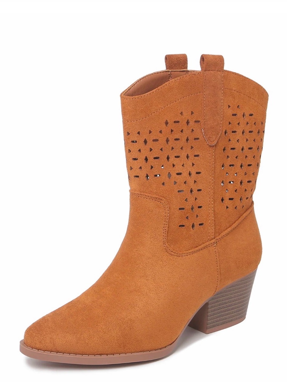 J. Adams Saloon boots 
Vegan suede size. 8